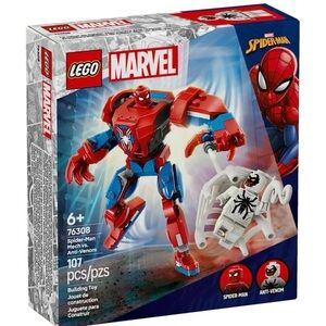 LEGO Marvel‎ Spider-Man Mech vs. Anti-Venom Building Toy Set  76308 New In Box
